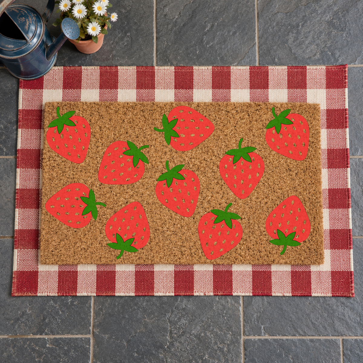 Strawberry Doormat