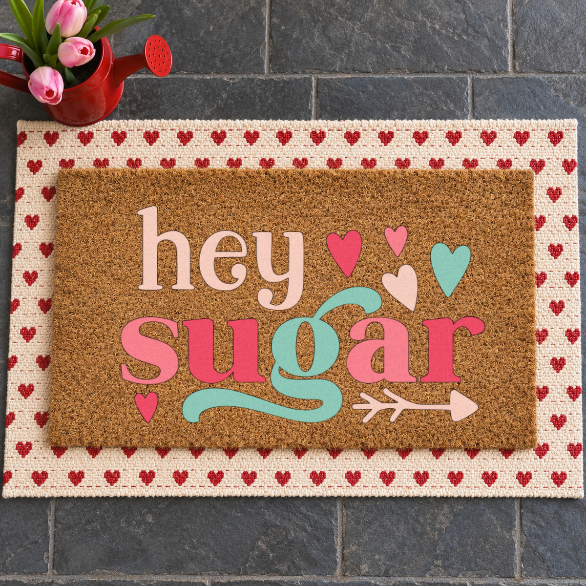 Ready to Ship | Hey Sugar Doormat