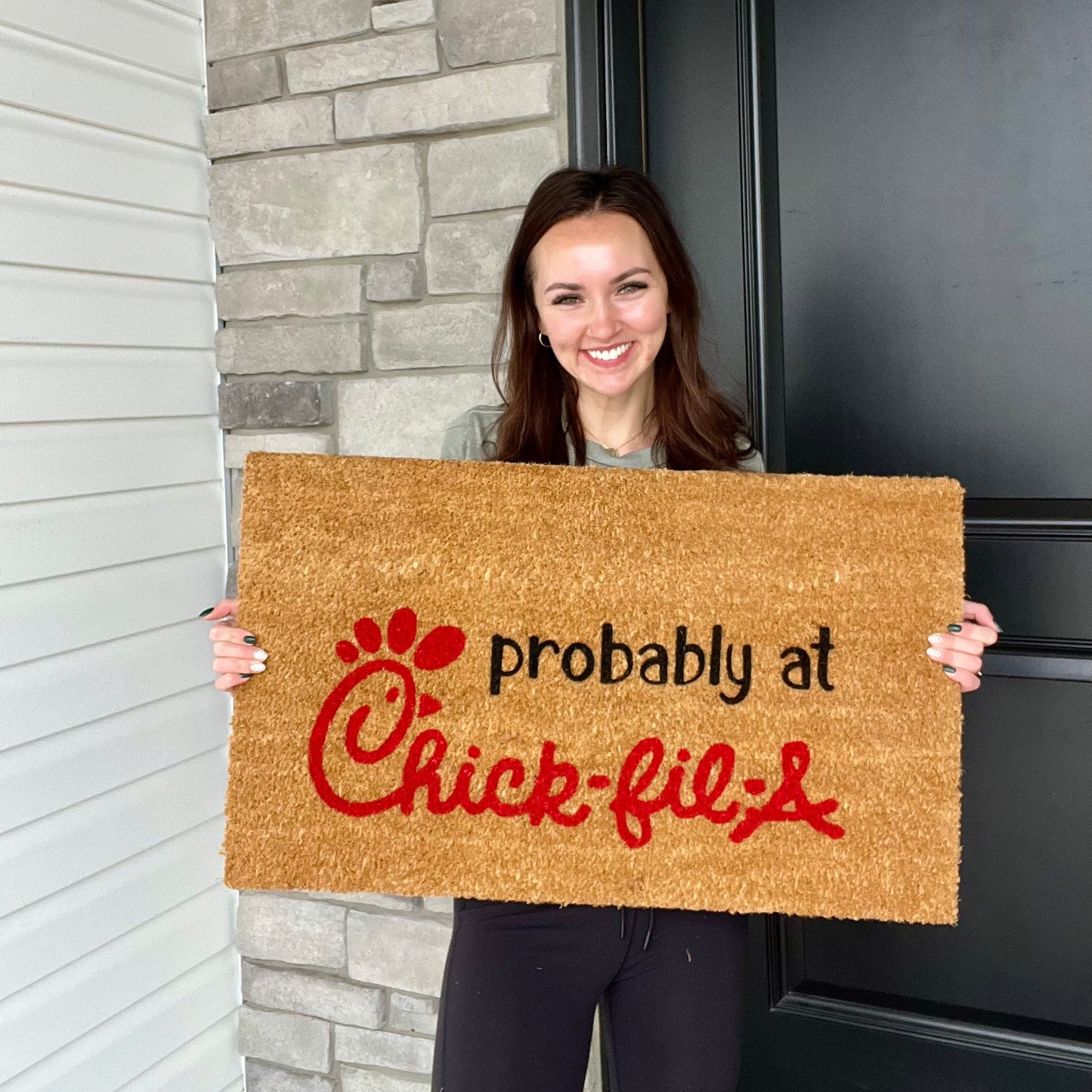 Probably At Chick Fil A