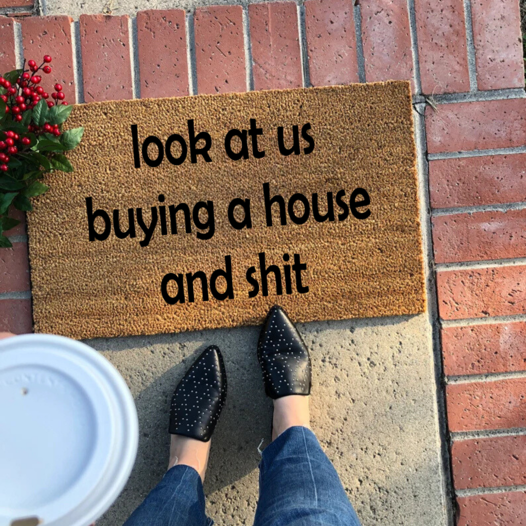 Buying a New House Doormat