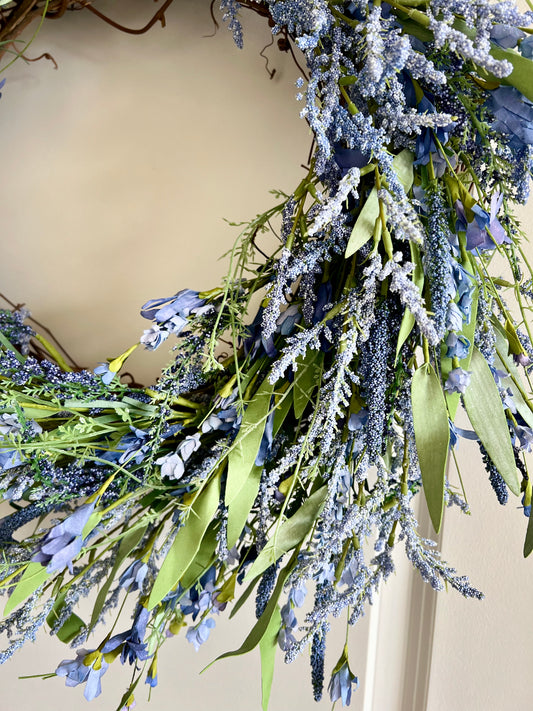 Lavender Wreath
