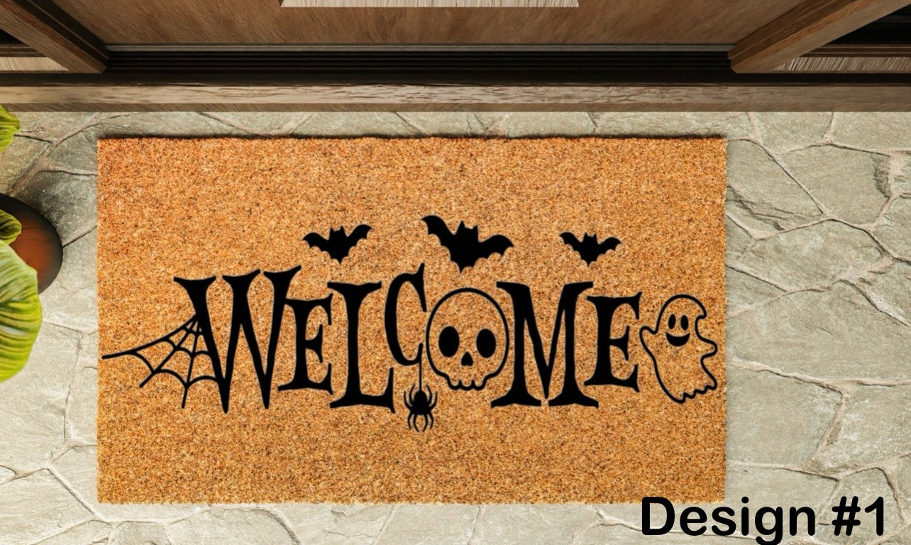 Halloween Doormat Party