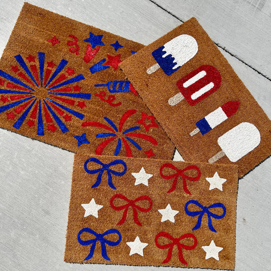 Fireworks Doormat