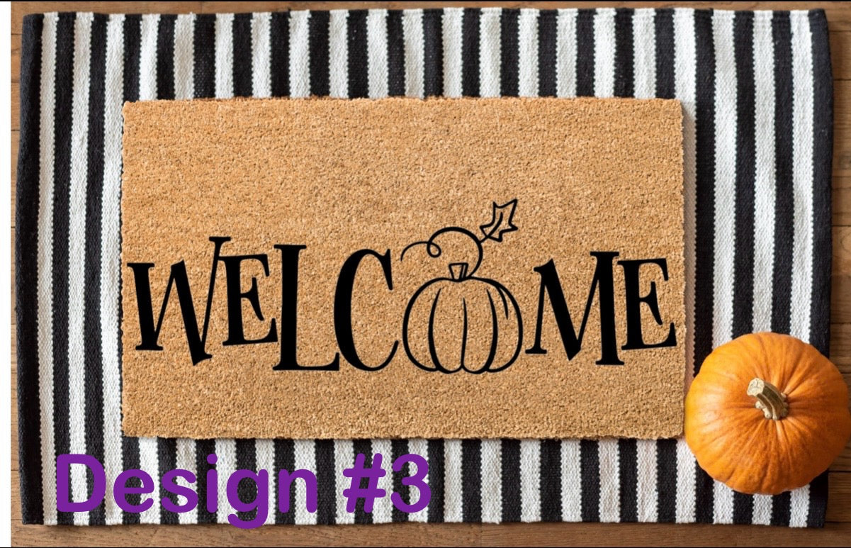 Halloween Doormat Party