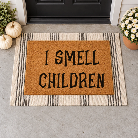 I Smell Children Doormat