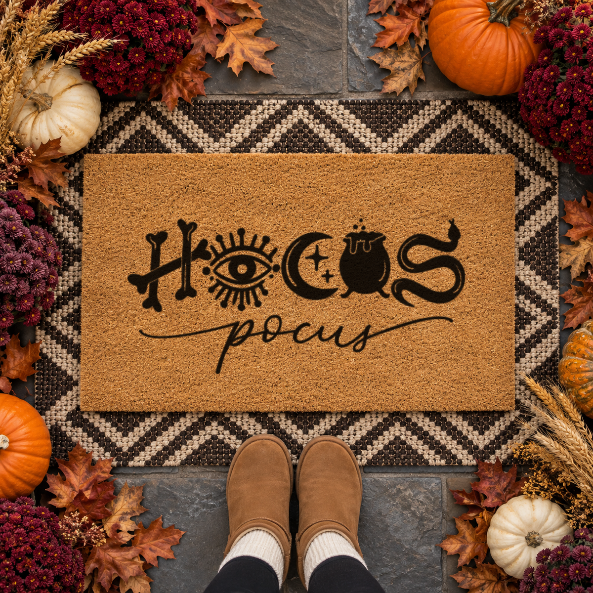 Ready to Ship | Hocus Pocus Doormat