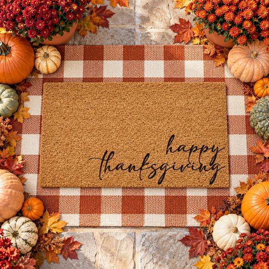 Happy Thanksgiving Doormat
