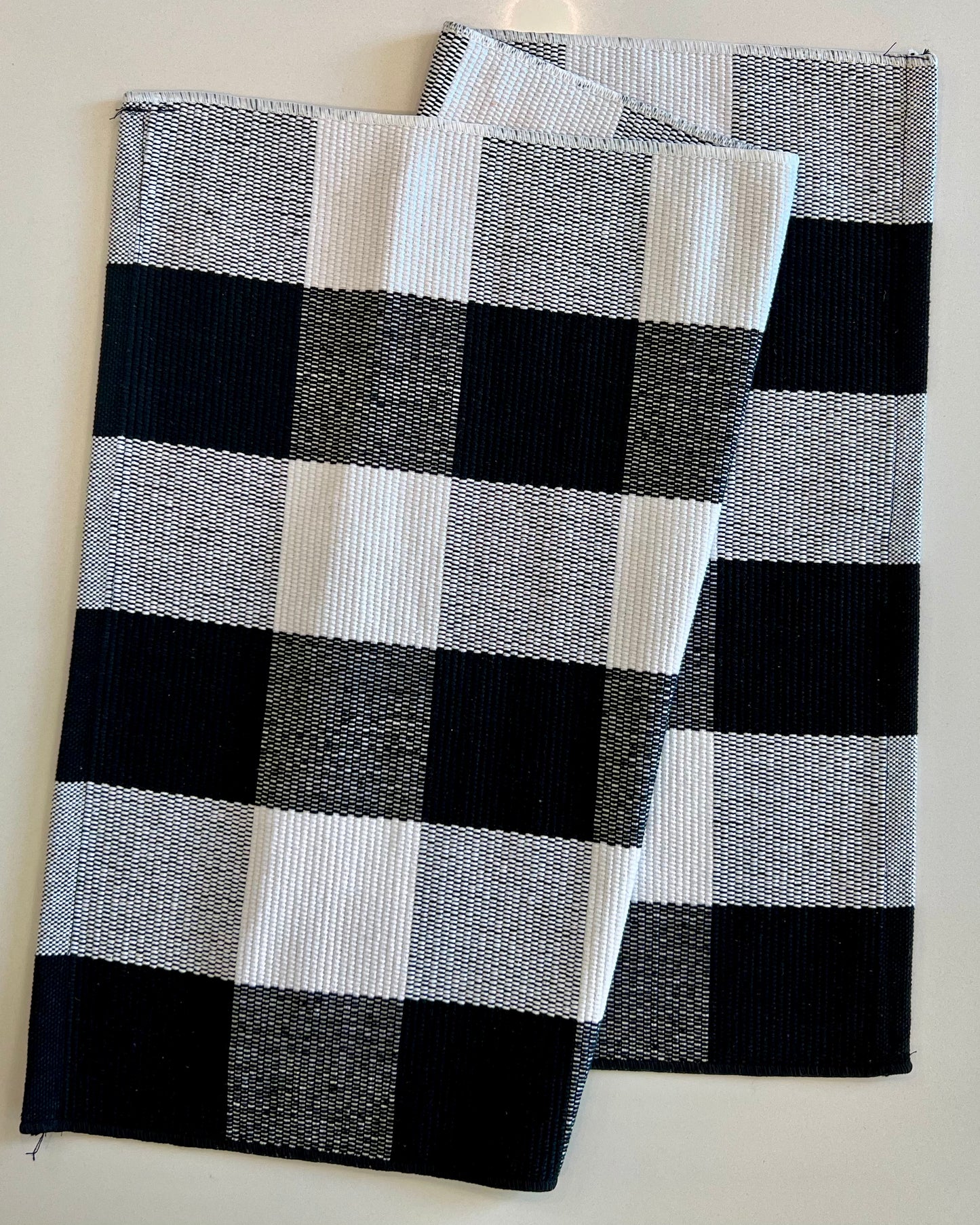 Black & White Buffalo Plaid