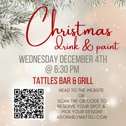 December 4th @6:30 Tattles Bar & Grill